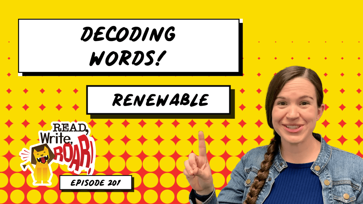 Decoding Words: RENEWABLE