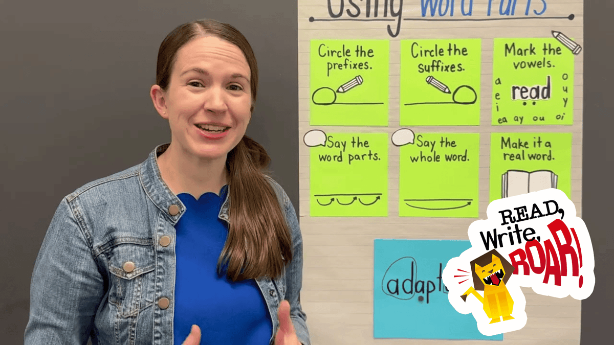 Adaptable & Favorable: Decoding Multisyllabic Words | Mrs. Mora | Read, Write, ROAR!