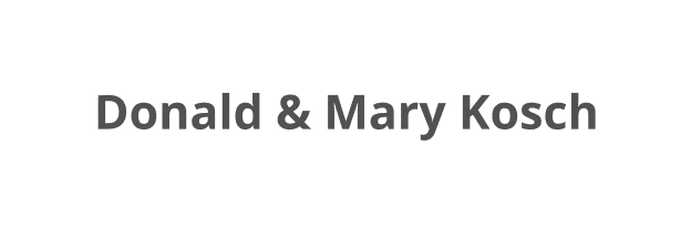 d-m-k Donald & Mary Kosch