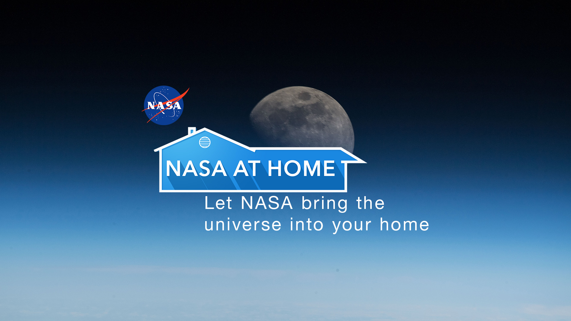 Nasa at Home logo